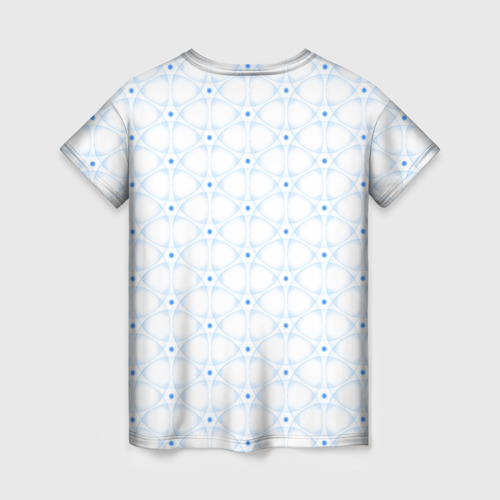 Женская футболка 3D Ясна3 - Небесная структура светлый, цвет 3D печать - фото 2