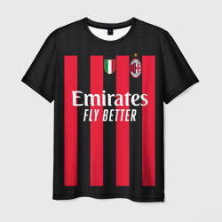 Мужская футболка 3D Милан форма 22-23 домашняя