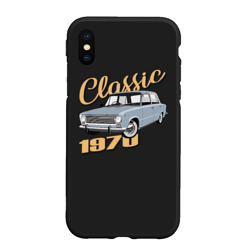 Чехол для iPhone XS Max матовый 1970 сlassic