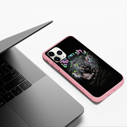 Чехол для iPhone 11 Pro Max матовый Gabimaru, цвет баблгам - фото 5