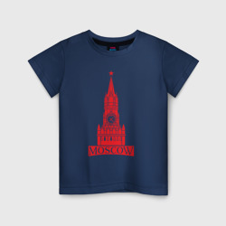 Детская футболка хлопок Kremlin Moscow