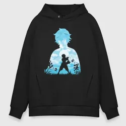 Мужское светящееся худи Jigokuraku Gabimaru