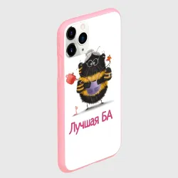 Чехол для iPhone 11 Pro матовый Пчёлка БА - фото 2