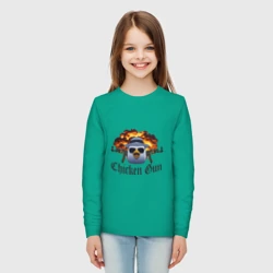 Детский лонгслив хлопок Chicken gun game - фото 2