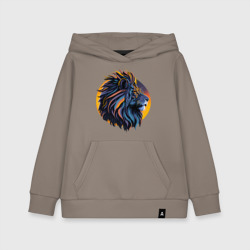 Детская толстовка хлопок Африканский лев