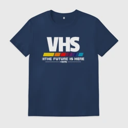 Мужская футболка хлопок VHS retro 1976