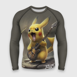 Мужской рашгард 3D Pikachu rock