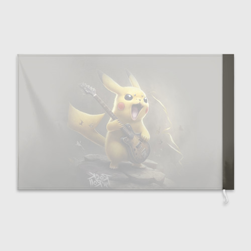 Флаг 3D Pikachu rock - фото 2
