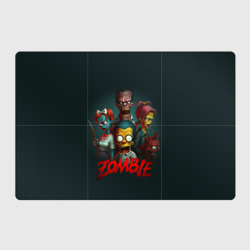 Магнитный плакат 3Х2 Zombie Simpsons