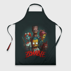 Фартук 3D Zombie Simpsons