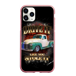 Чехол для iPhone 11 Pro Max матовый Пикап Chevrolet Thriftmaster