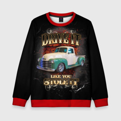 Детский свитшот 3D Пикап Chevrolet Thriftmaster