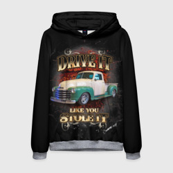 Мужская толстовка 3D Пикап Chevrolet Thriftmaster