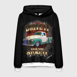 Мужская толстовка 3D Пикап Chevrolet Thriftmaster