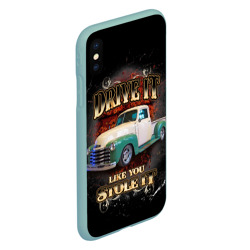 Чехол для iPhone XS Max матовый Пикап Chevrolet Thriftmaster - фото 2