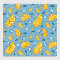 Магнитный плакат 3Х3 Яркий сочный лимонад