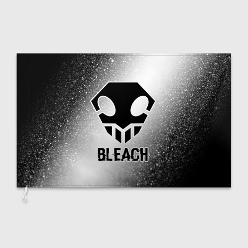 Флаг 3D Bleach glitch на светлом фоне - фото 3