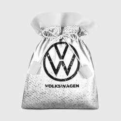 Подарочный 3D мешок Volkswagen с потертостями на светлом фоне
