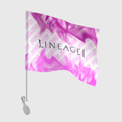 Флаг для автомобиля Lineage 2 pro gaming: надпись и символ