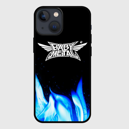 Чехол для iPhone 13 mini Babymetal blue fire