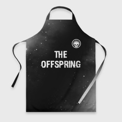 Фартук 3D The Offspring glitch на темном фоне: символ сверху