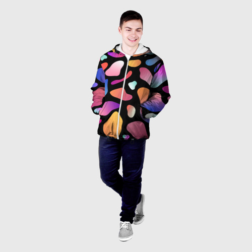 Мужская куртка 3D Fashionable colorful pattern, цвет 3D печать - фото 3