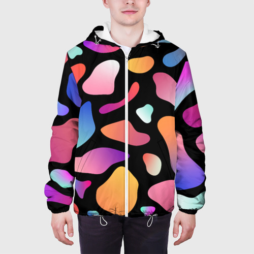 Мужская куртка 3D Fashionable colorful pattern, цвет 3D печать - фото 4