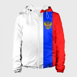 Женская куртка 3D Цвета России - герб