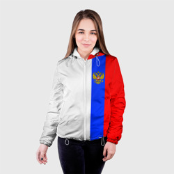 Женская куртка 3D Цвета России - герб - фото 2