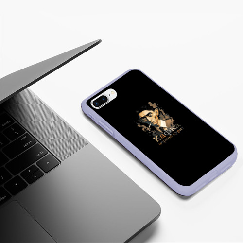 Чехол для iPhone 7Plus/8 Plus матовый с принтом Кафка нервно курит, фото #5