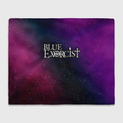 Плед 3D Blue Exorcist gradient space