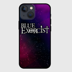 Чехол для iPhone 13 mini Blue Exorcist gradient space