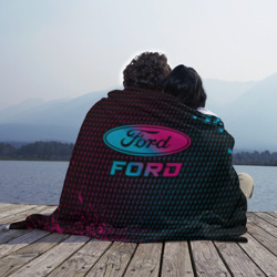 Плед 3D Ford - neon gradient - фото 2