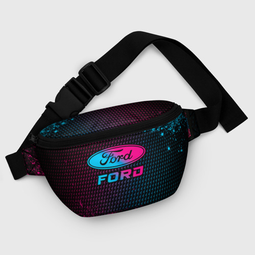 Поясная сумка 3D Ford - neon gradient - фото 6