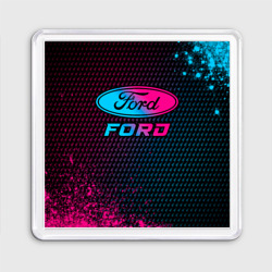 Магнит 55*55 Ford - neon gradient