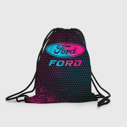 Рюкзак-мешок 3D Ford - neon gradient
