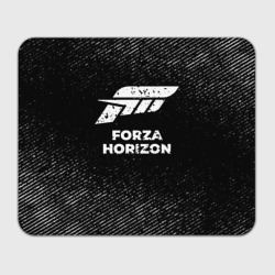 Прямоугольный коврик для мышки Forza Horizon с потертостями на темном фоне
