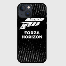 Чехол для iPhone 13 mini Forza Horizon с потертостями на темном фоне