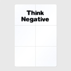 Магнитный плакат 2Х3 Think negative