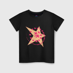 Детская футболка хлопок Звездная спираль