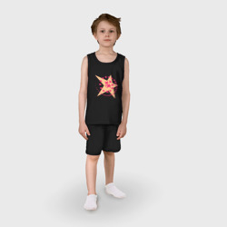 Детская пижама с шортами хлопок Звездная спираль - фото 2