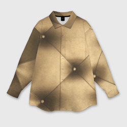 Текстура обивки – Мужская рубашка oversize 3D с принтом купить