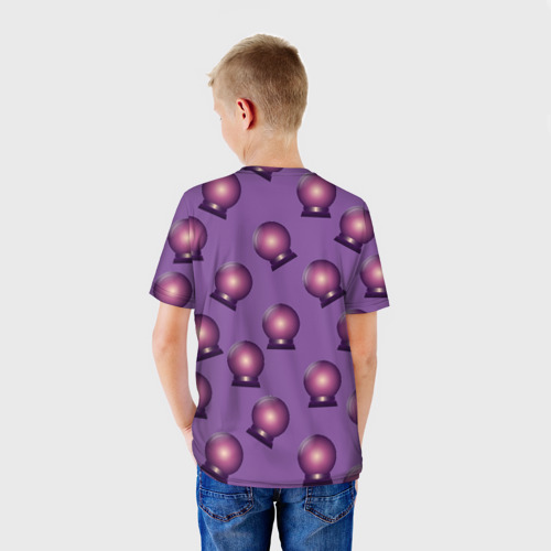 Детская футболка 3D Магический шар, цвет 3D печать - фото 4