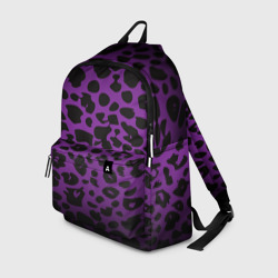 Рюкзак 3D Фиолетовый леопард