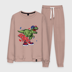 Мужской костюм хлопок Tyrannosaurus swag