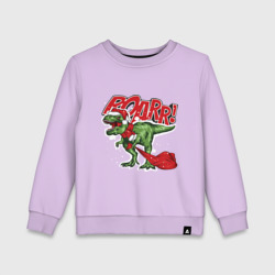 Детский свитшот хлопок Santa t rex gifts