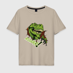 Мужская футболка хлопок Oversize T rex roarr