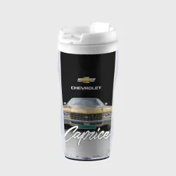 Термокружка-непроливайка Американская машина Chevrolet Caprice 70-х годов