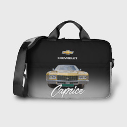 Сумка для ноутбука 3D Американская машина Chevrolet Caprice 70-х годов