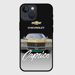 Чехол для iPhone 13 mini Американская машина Chevrolet Caprice 70-х годов